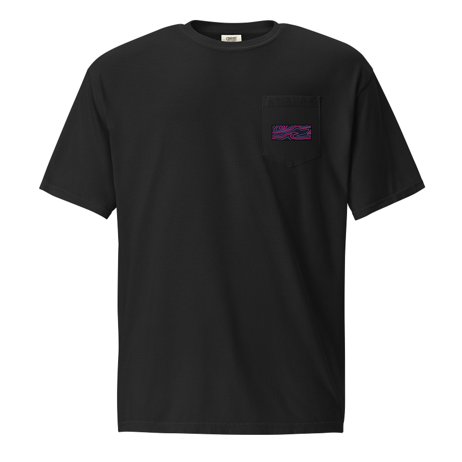 Topographic Pride Bi Pocket Shirt product image (1)