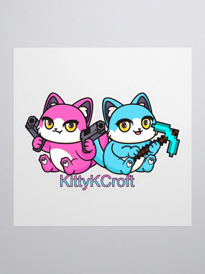 Gemini Kitty Sticker product image (2)