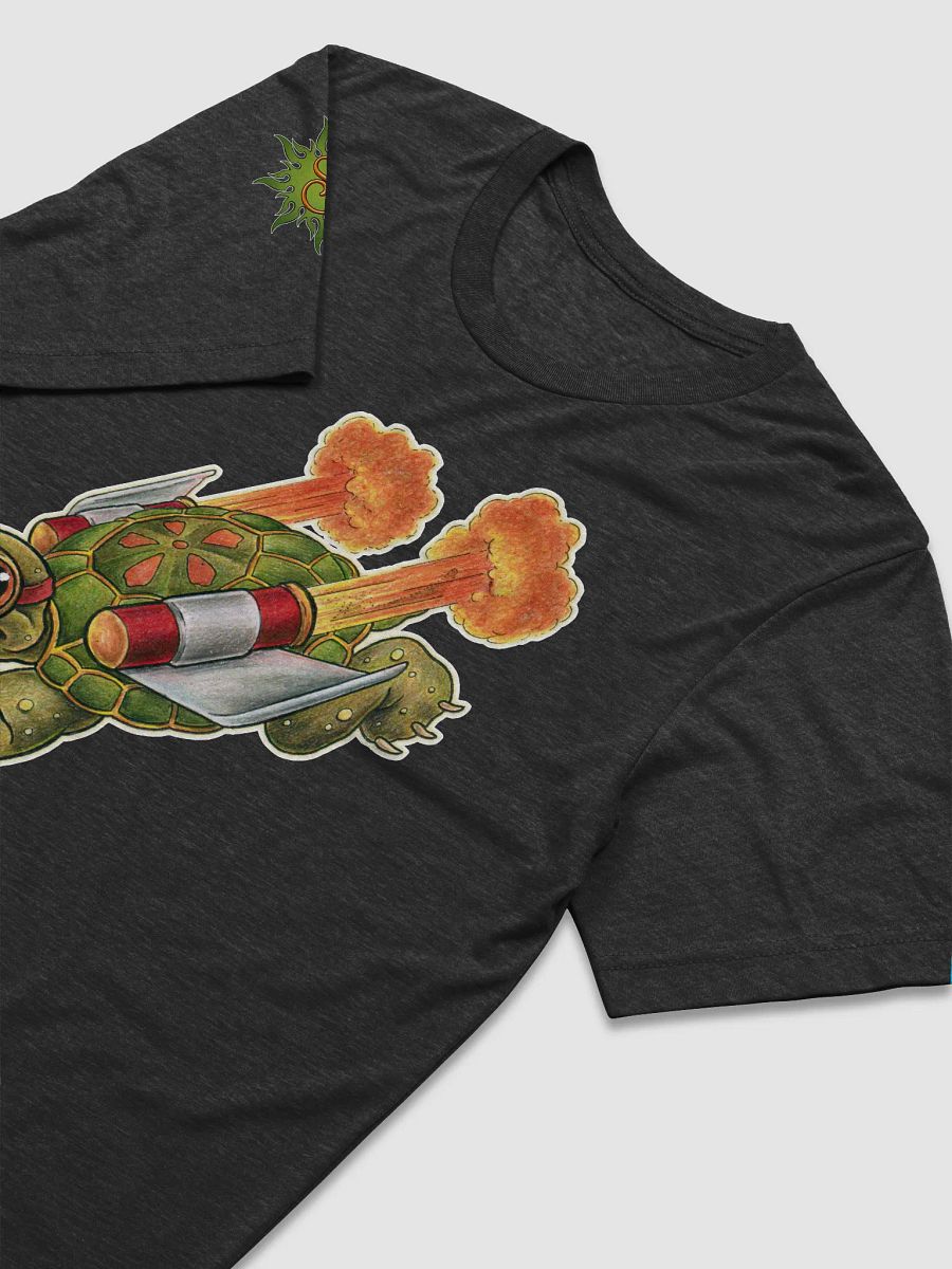 Jetpack Tortoise - SharpTattoos @ Strega Rose Tattoo Arts Triblend T-Shirt product image (3)