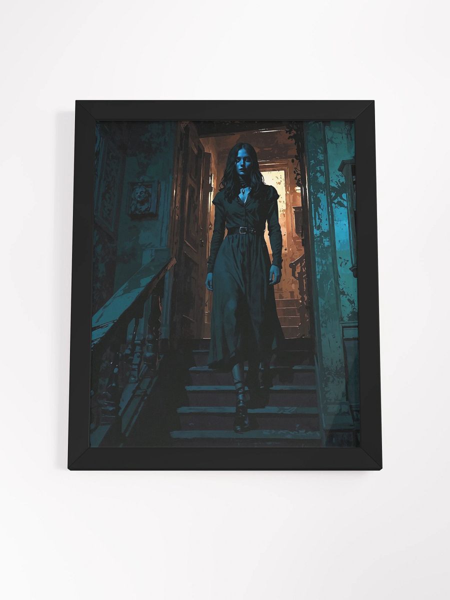 She Descends Framed Print product image (20)
