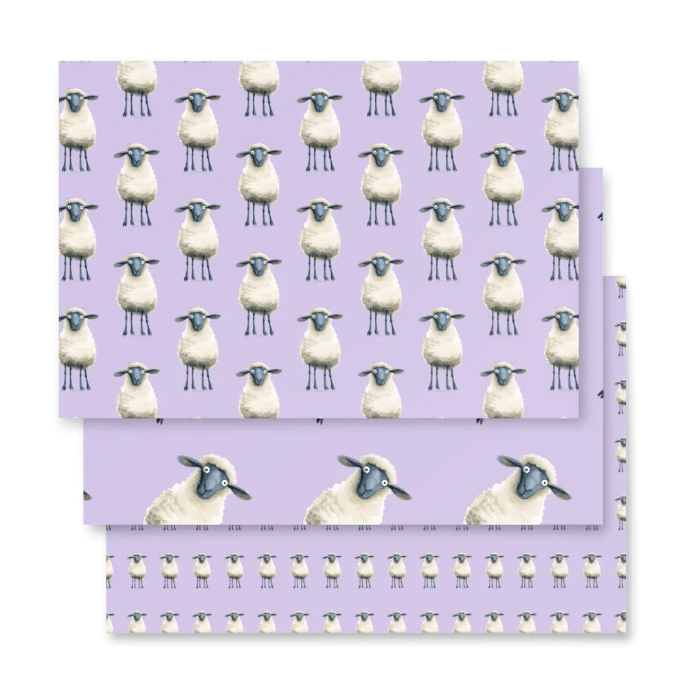 Quirky Sheep Wrapping paper product image (4)