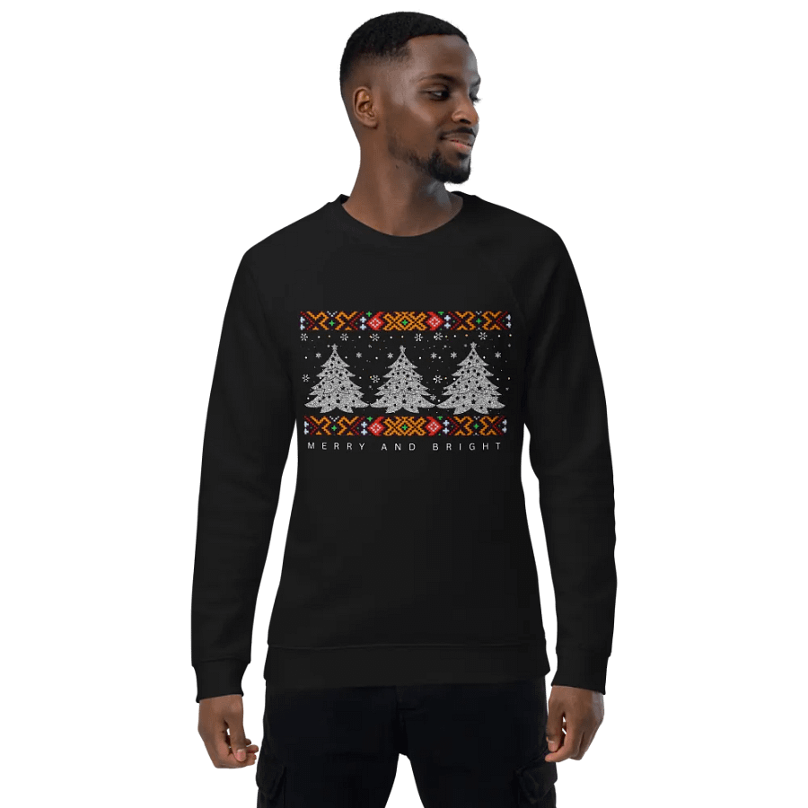 Merry and Bright Christmas Crewneck Sweatshirt product image (1)