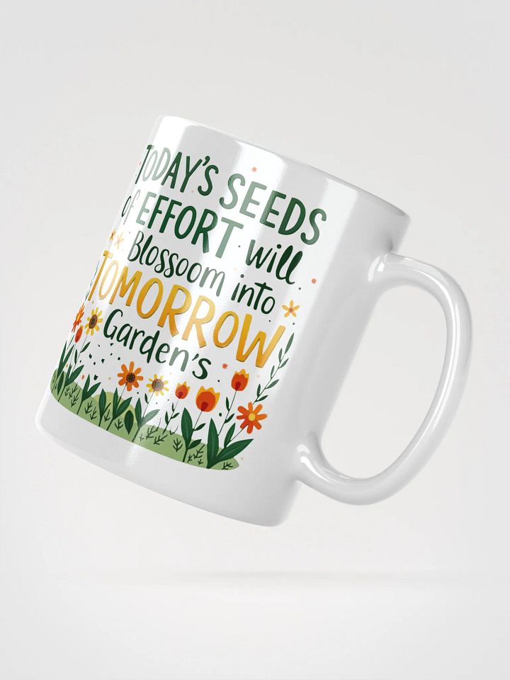 Tomorrow's Effort Floral Mug product image (5)