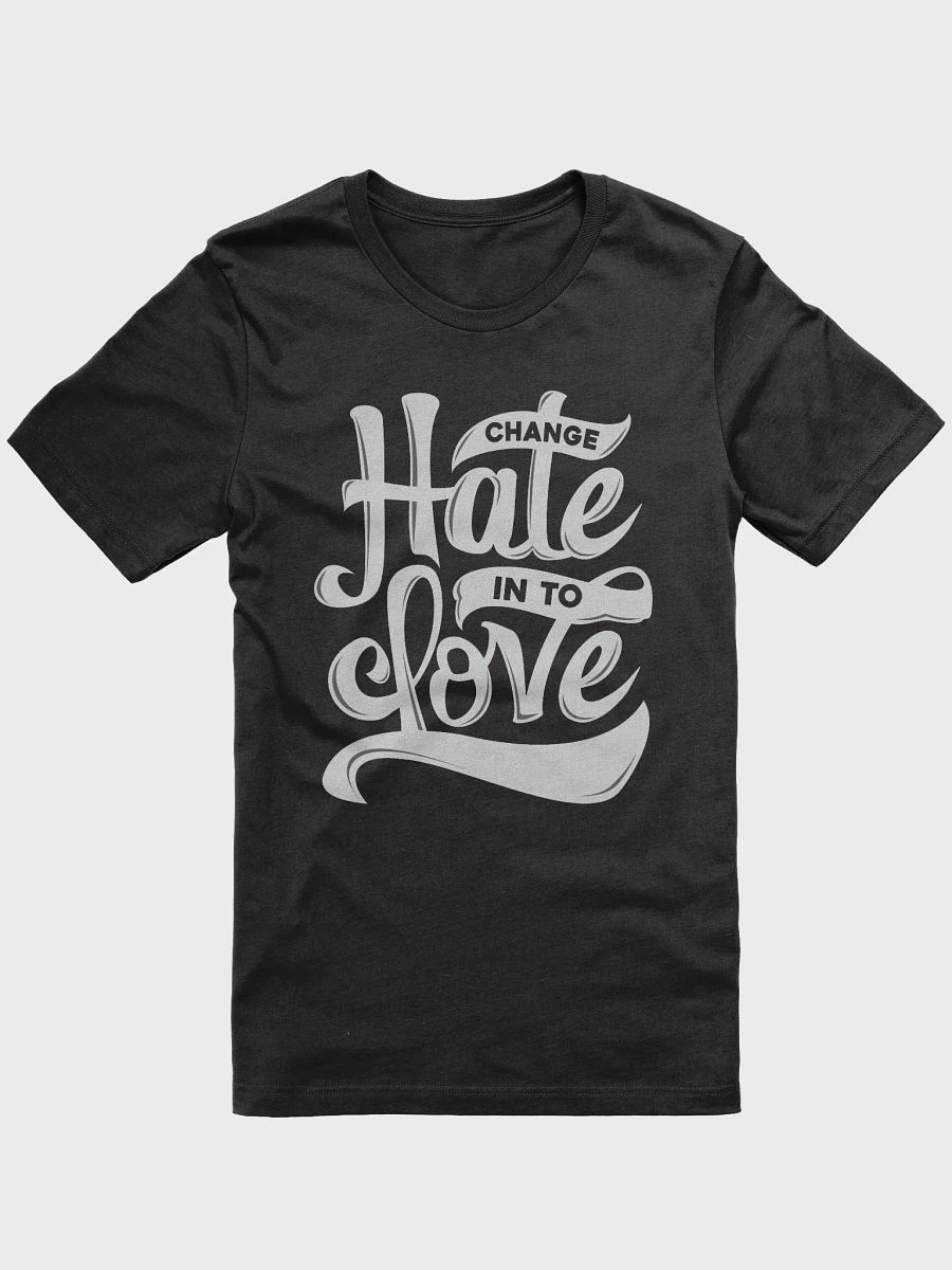 HATE -> LOVE Bella+Canvas Supersoft T-Shirt product image (1)