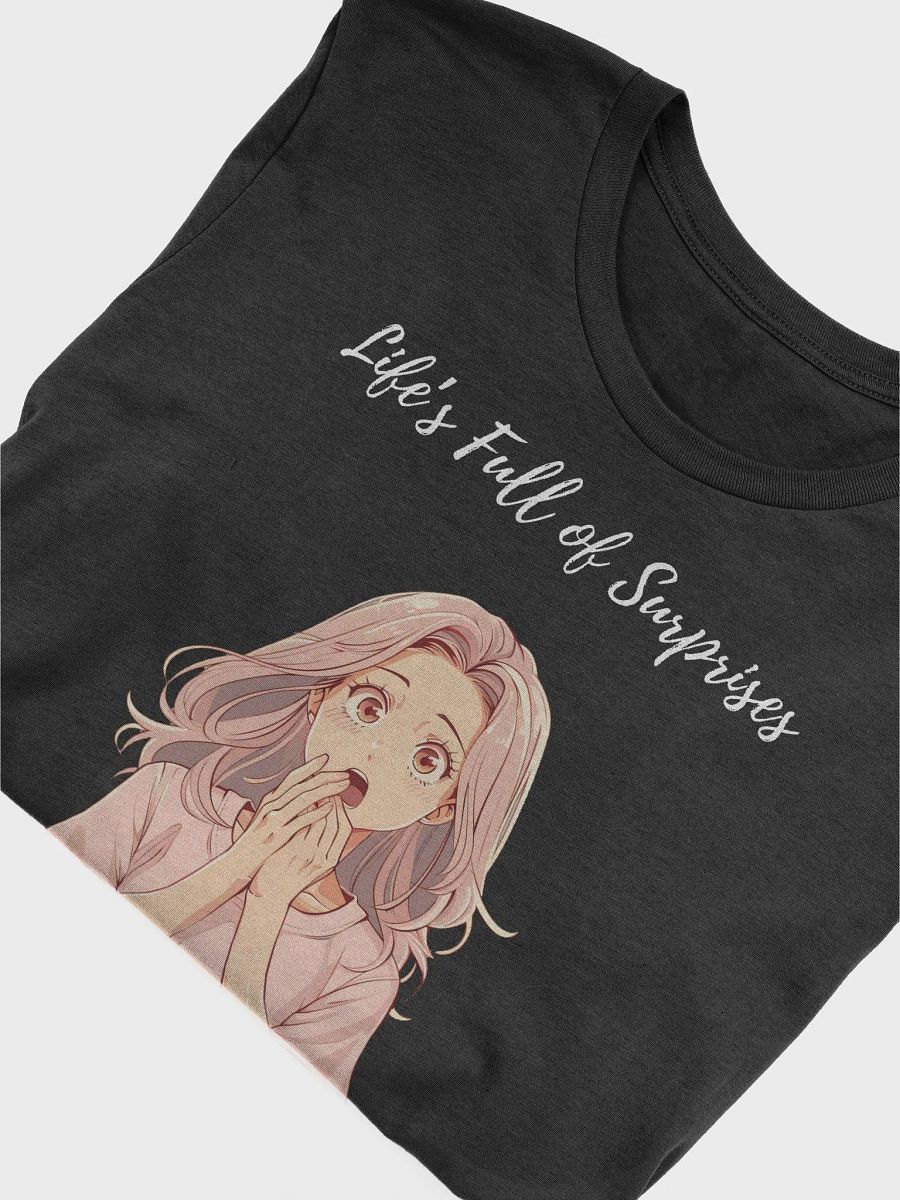 Surprised Pink Anime T-Shirt product image (3)