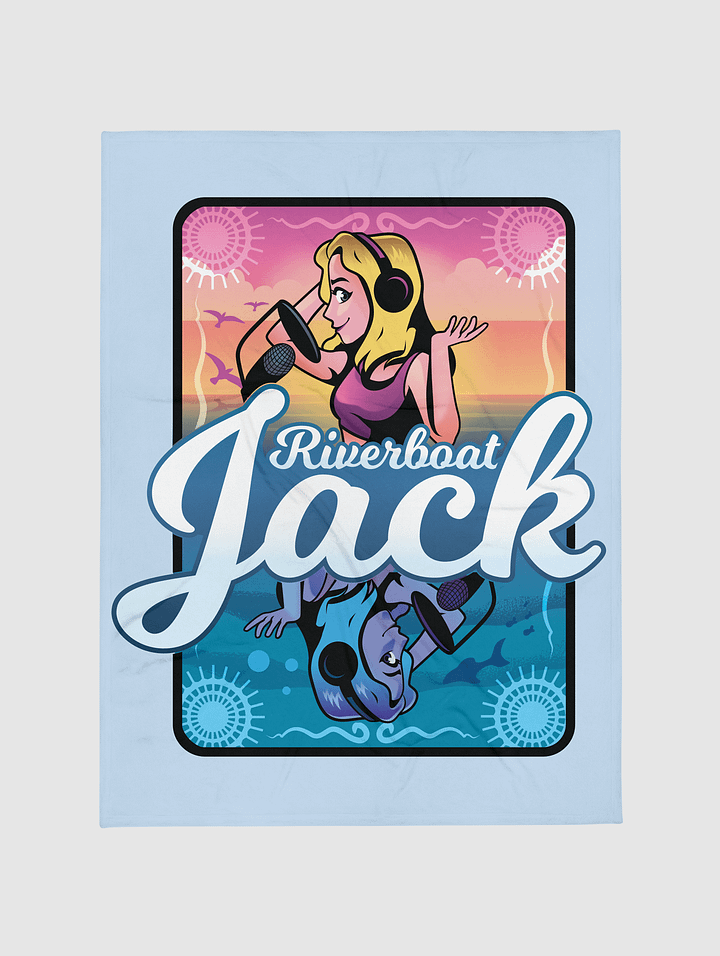 Fuzzy Riverboat Jack Throw Blanket product image (2)