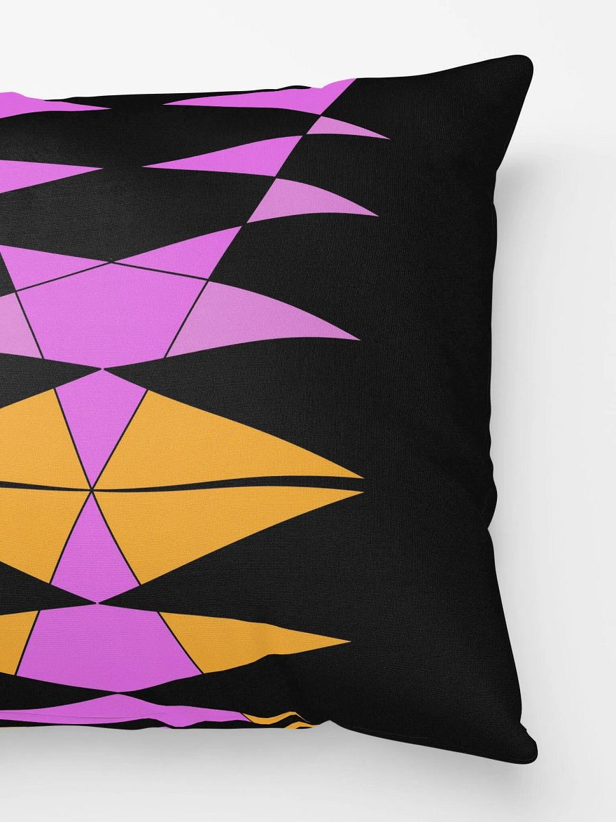 Orange and Purple Throw Pillows - Modern Geometric Pillows product image (3)