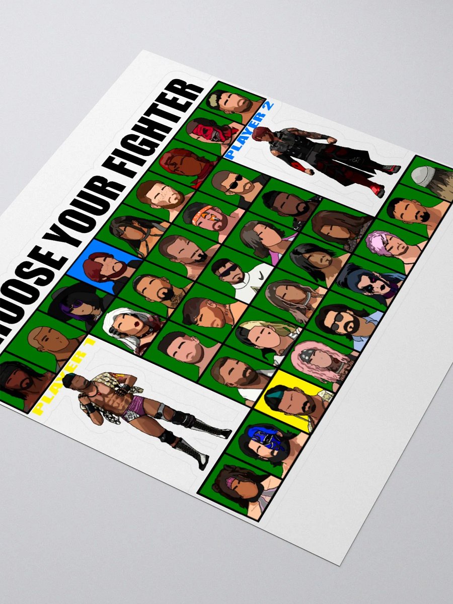 PEPW Choose Your Fighter Curk vs Connor Sticker product image (3)