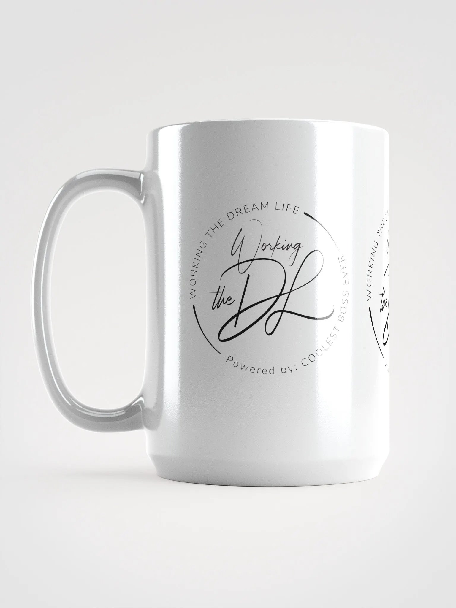 Working the Dream Life Coffee Mug – Motivational Ceramic Mug | Daily Inspiration | Purpose-Driven Drinkware product image (11)