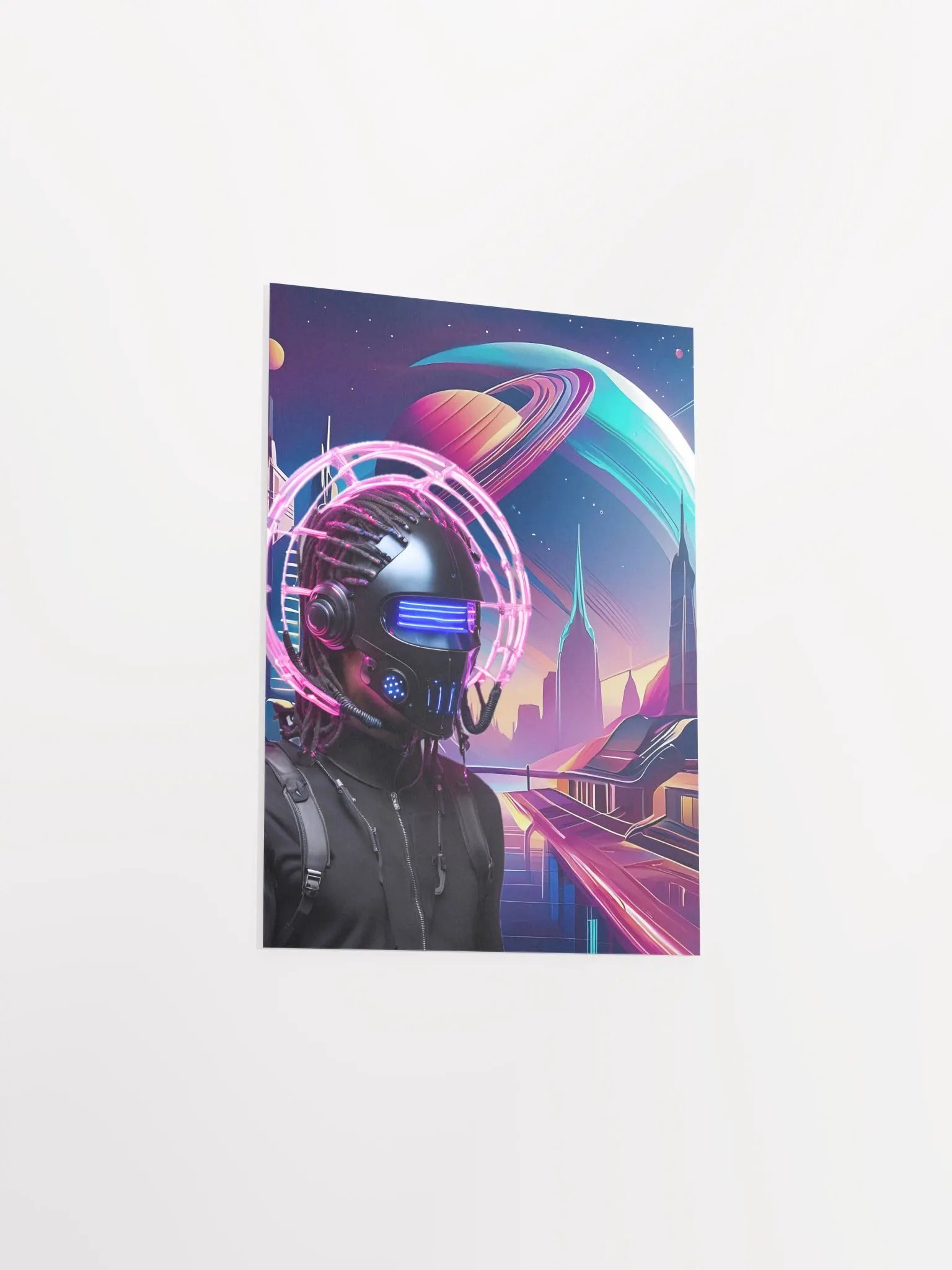 Cypherpunk City Poster product image (19)