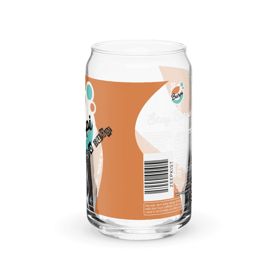 Burpi Zero Sugar Can-Shaped Glass product image (7)