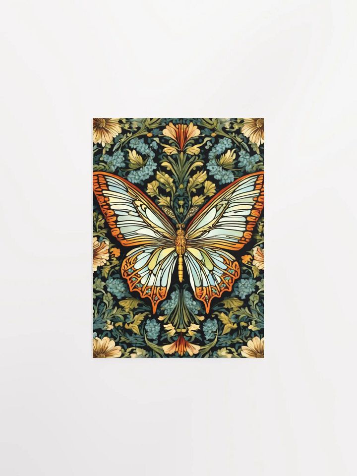 William Morrison Inspired Butterfly Four Poster 5x7 inches product image (1)