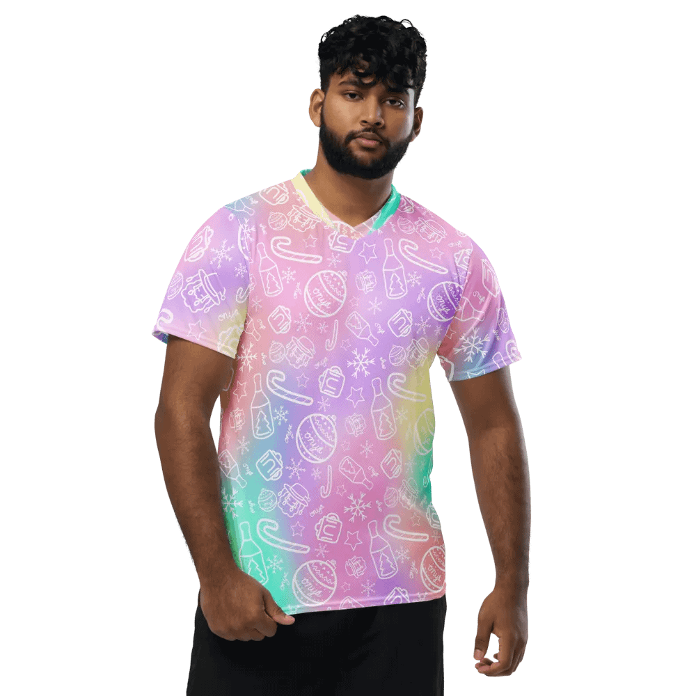 Limited Edition Christmas Tie Die Sports Jersey product image (1)