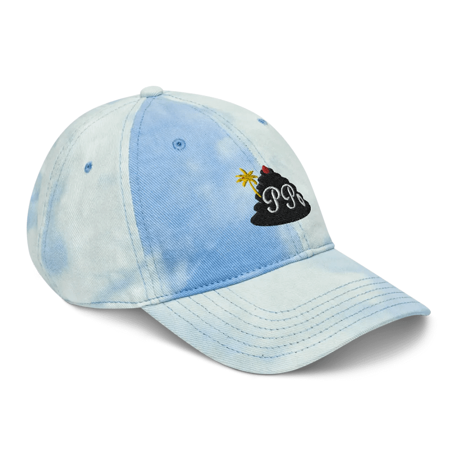 Poop Pees Classic Logo Tie Dye Hat product image (48)