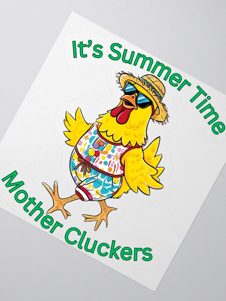 Summer Clucker Kiss Cut Stickers product image (4)