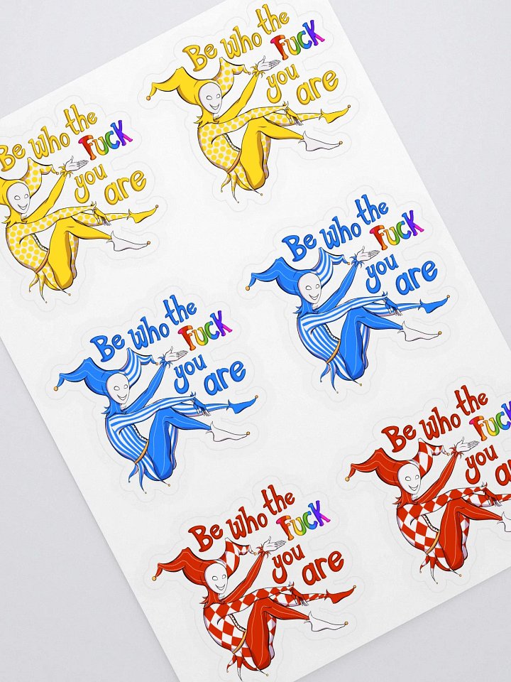 Pride Jesters Sticker Sheet product image (2)