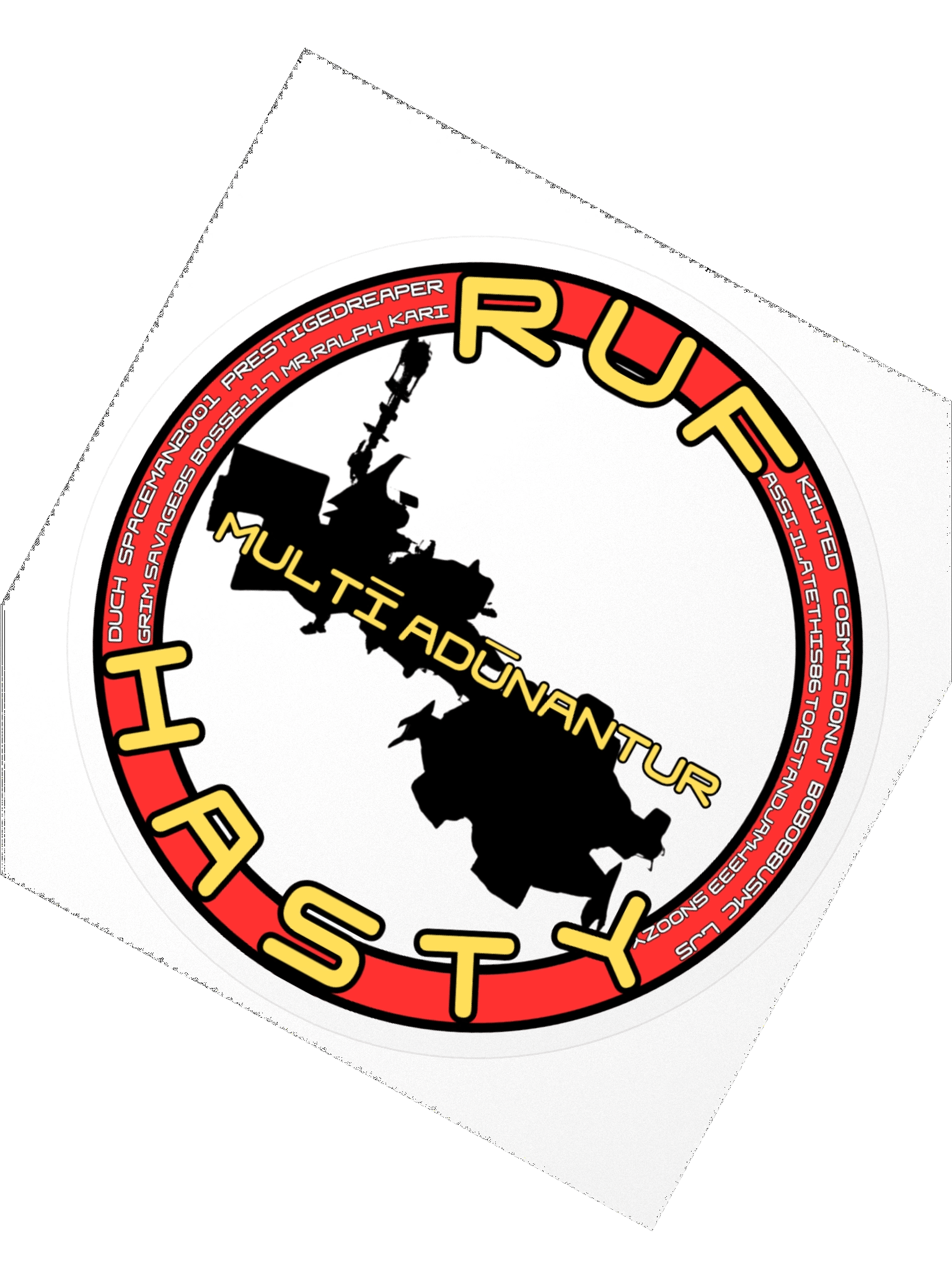 RUF Hasty Misson Sticker product image (2)