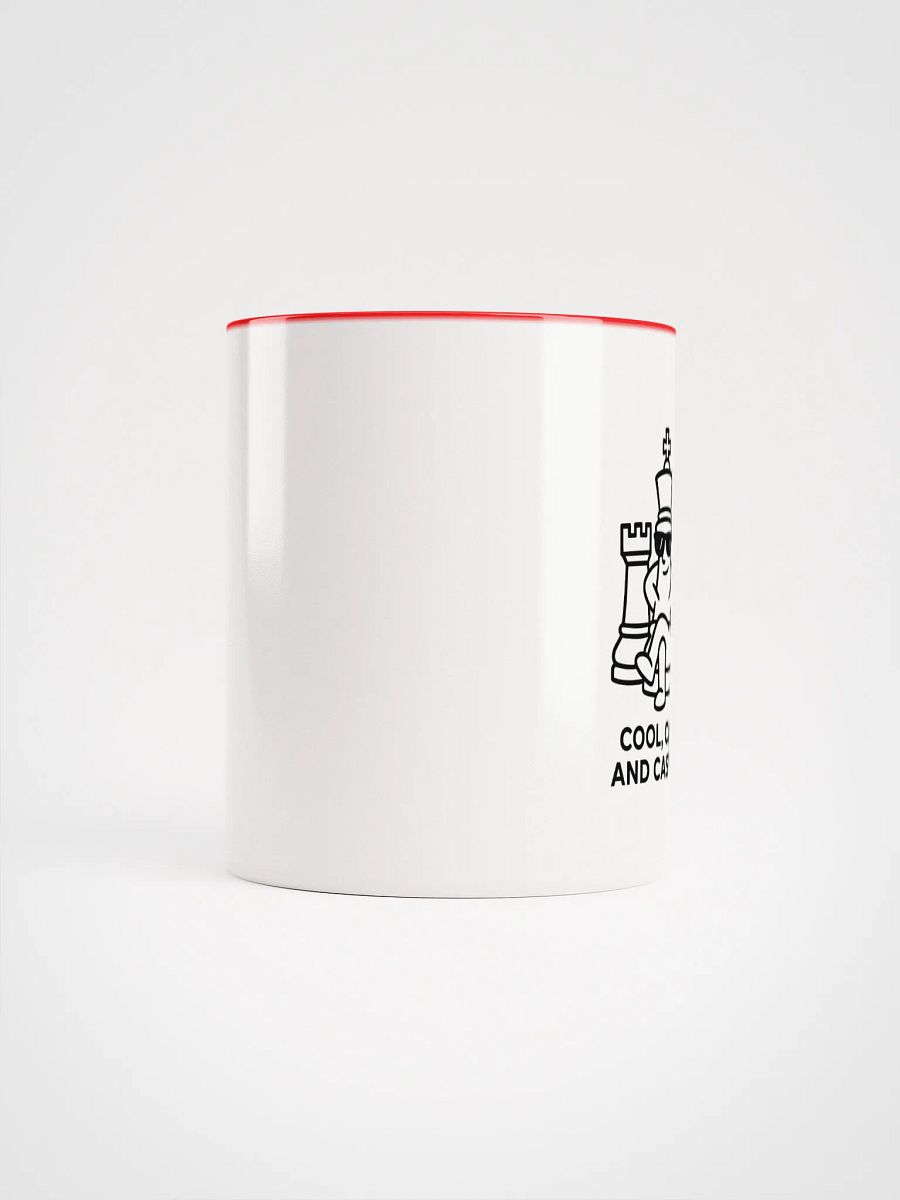 Cool, Calm, and Castled - Ceramic Mug with Color Inside product image (5)
