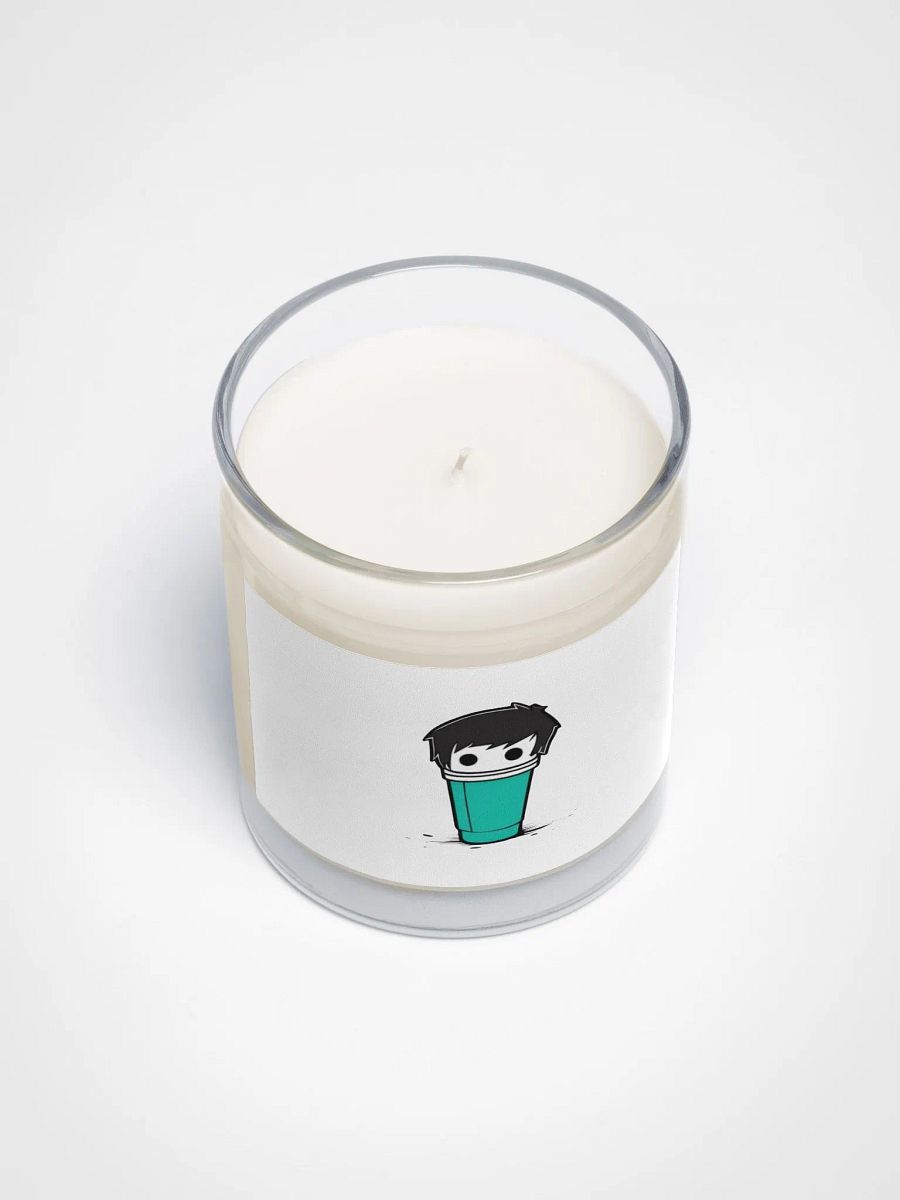 Turquoise Cup Character Soy Candle product image (1)