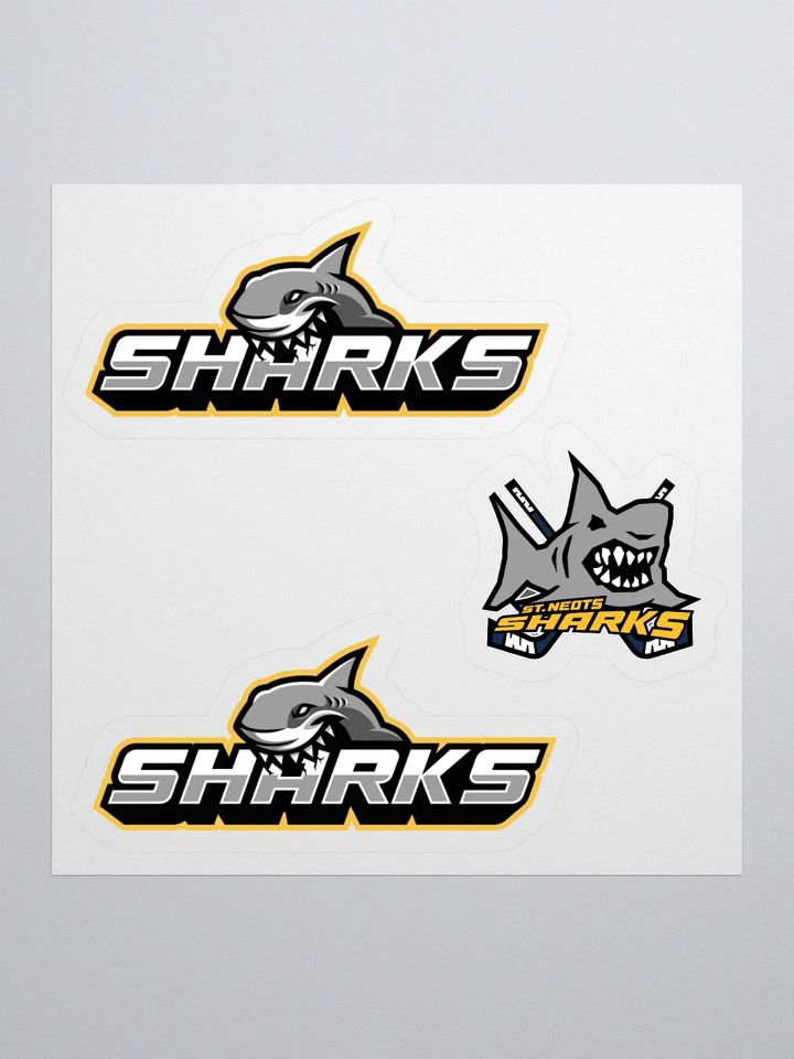 Sharks Helmet Stickers product image (2)