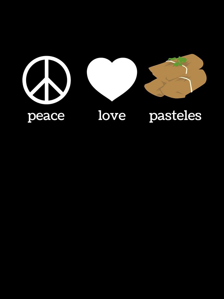 Peace Love Pasteles Camiseta Unisex product image (1)