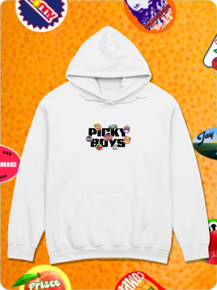 Fruit Stickers Hoodie (5 Colors) product image (1)