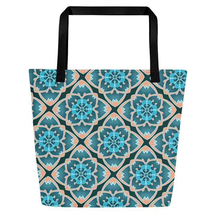 Beautiful Green Pillow Pattern All Over Print Tote product image (2)