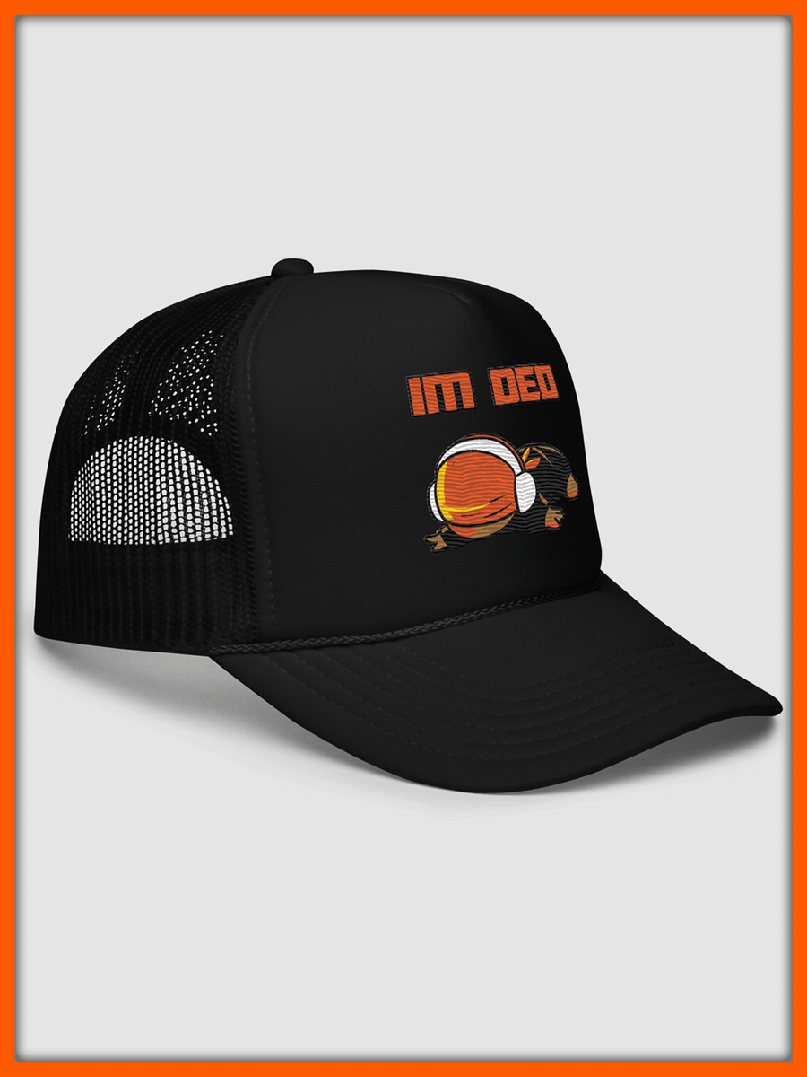 "IM DED" Trucker Hat product image (3)