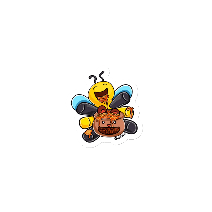 Hungry Bumble Bee Magnet product image (1)