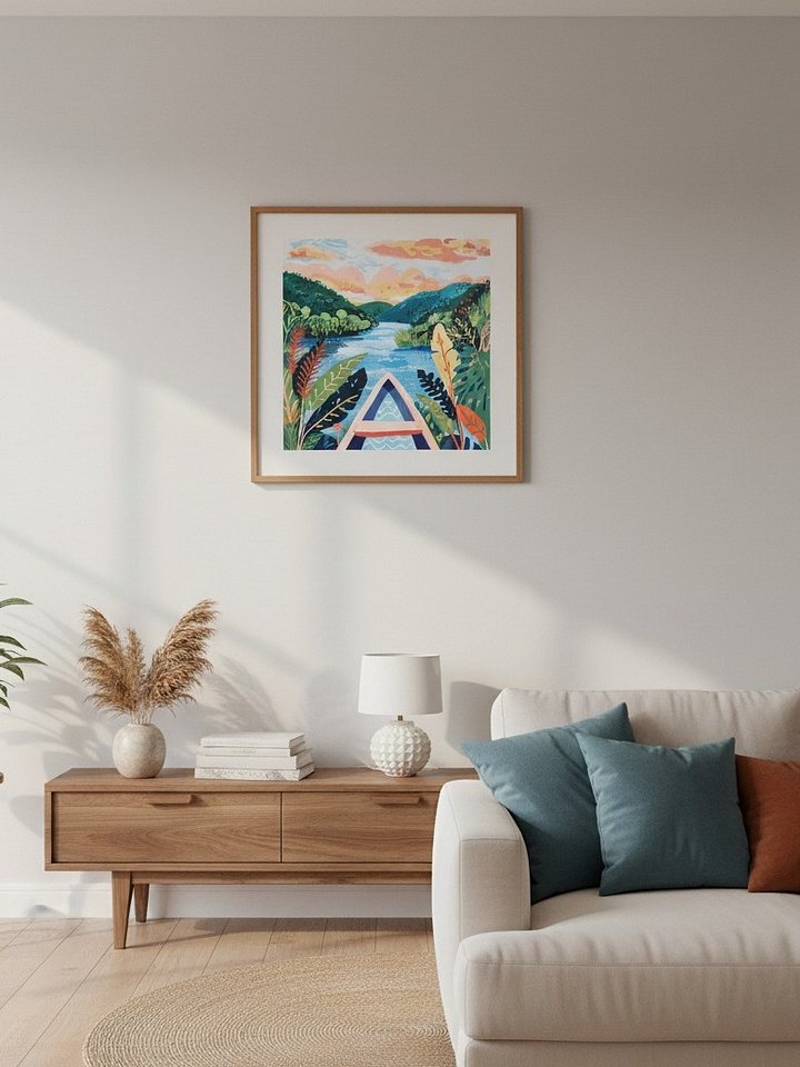 Medito Boat Print product image (1)