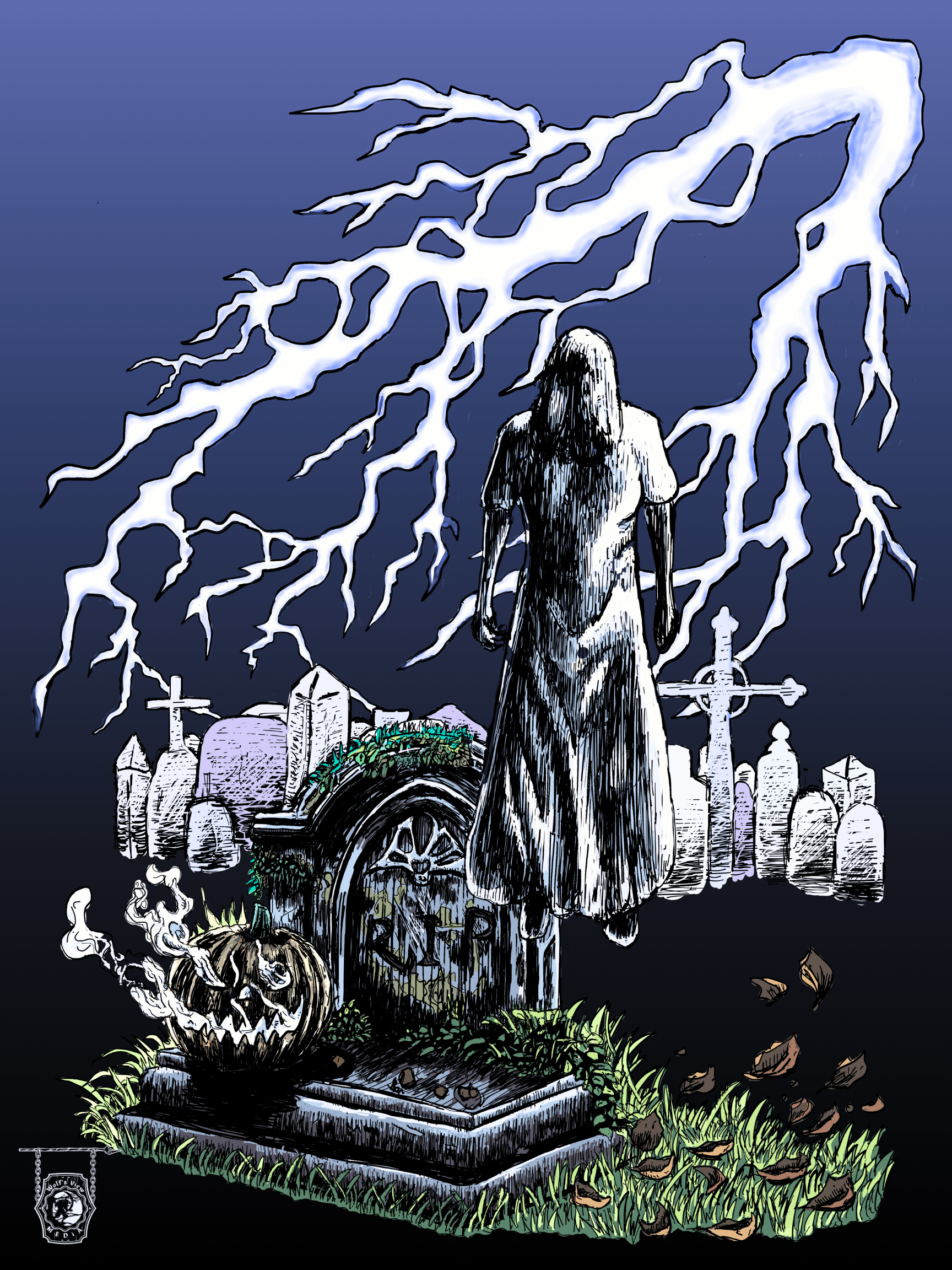 Phantom Series- Phantom V- Halloween Night (color variant)- Poster Print product image (1)