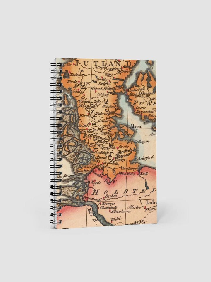 Vintage World Map Notebook product image (1)