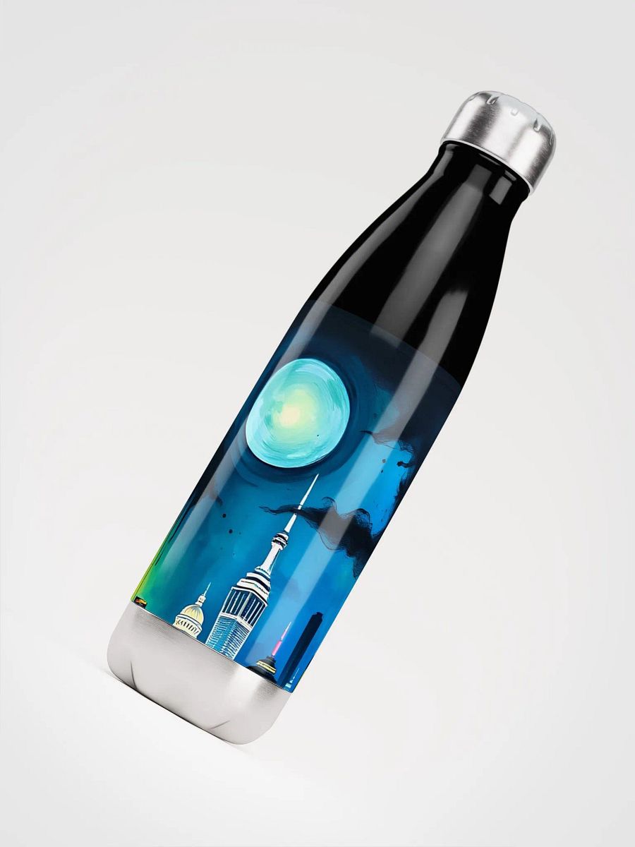 Moonlit Metropolis Stainless Steel Water Bottle product image (4)
