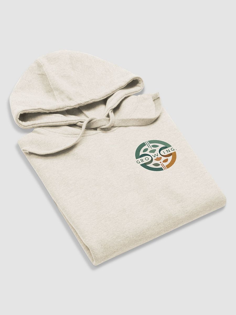 GROWING Unisex Premium Hoodie - Nature-Inspired Design product image (19)