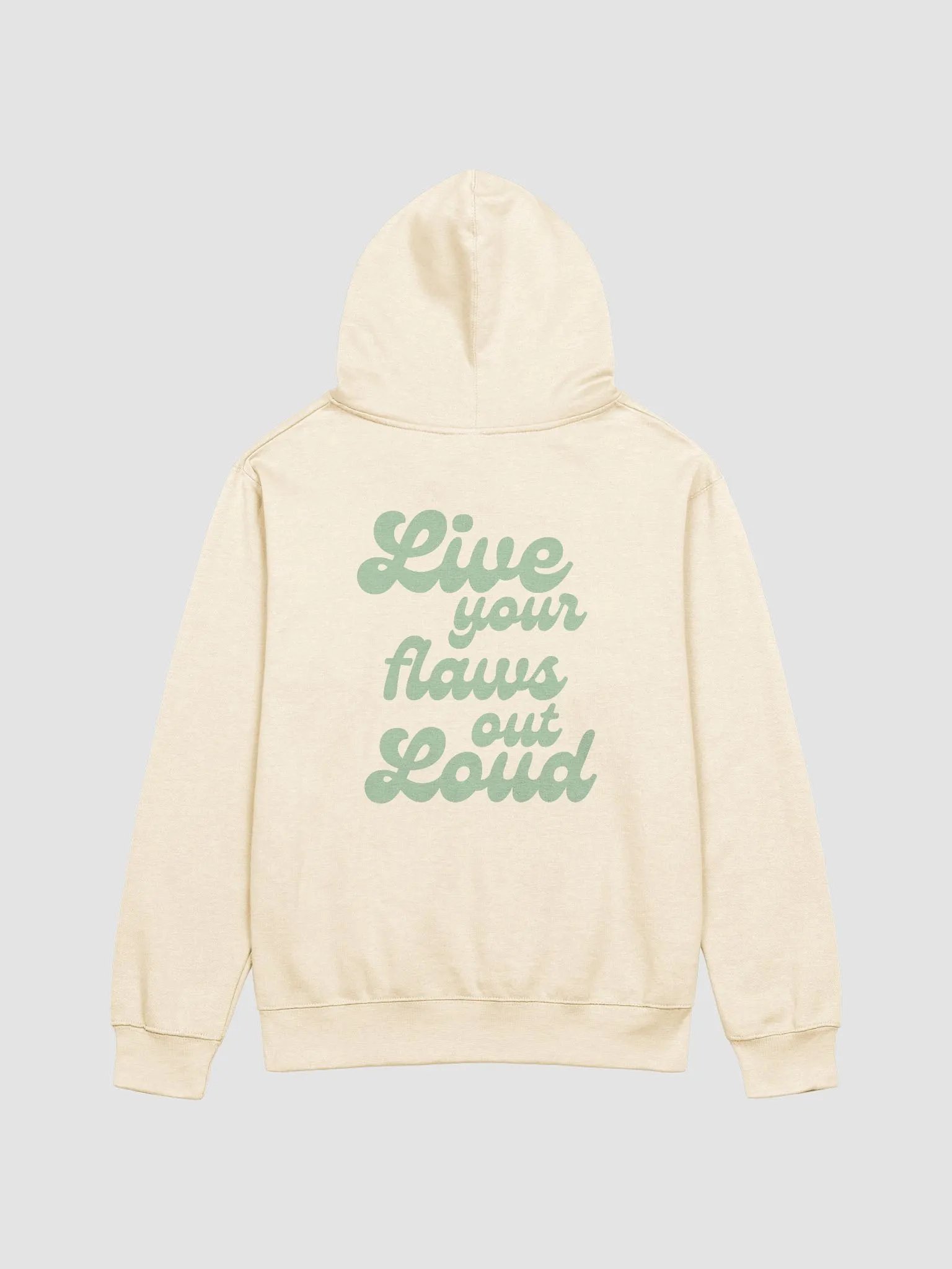 "Live Your Flaws Out loud" Hoodie product image (5)