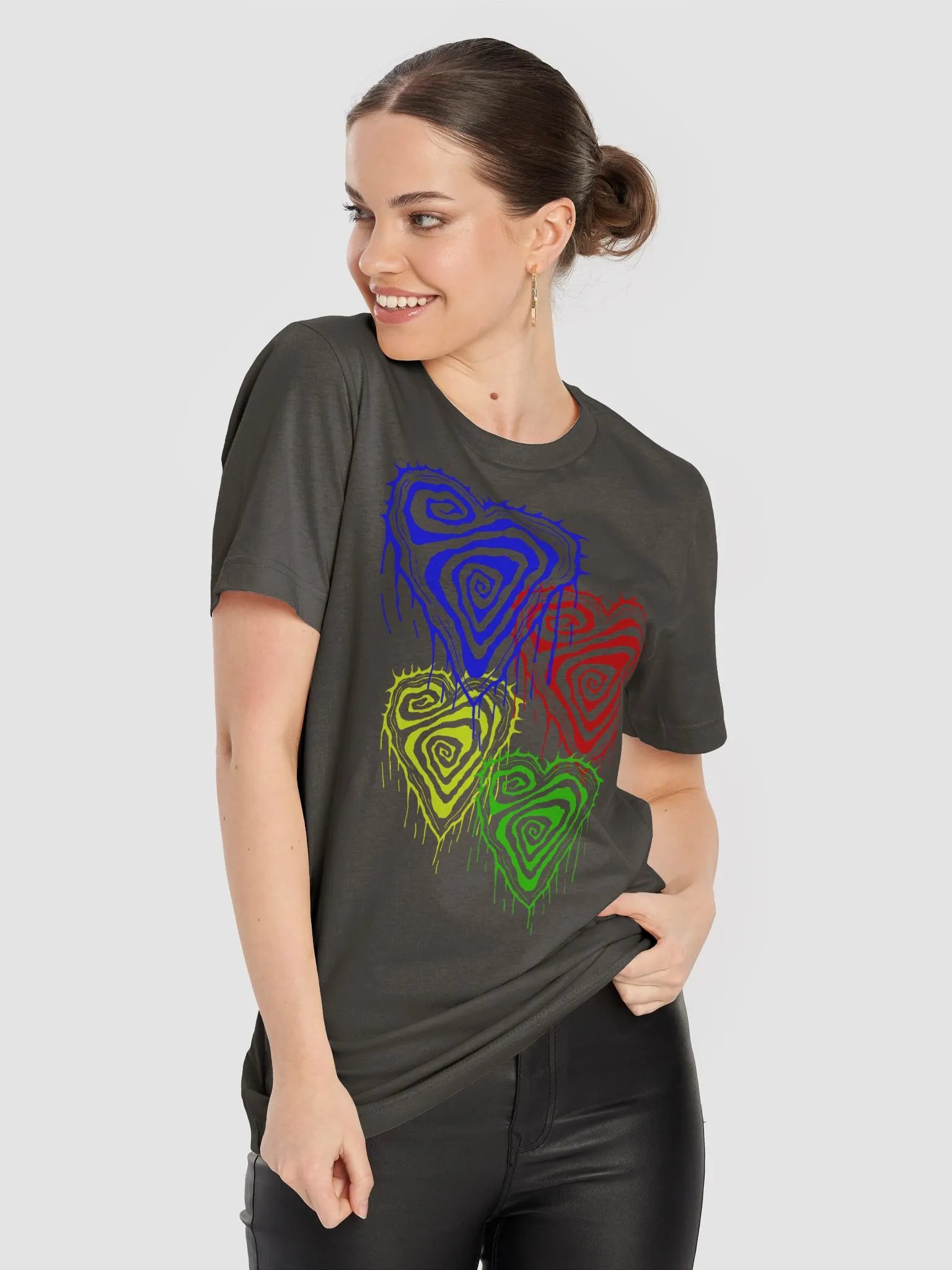 Smoked Heart Valentines Day Tee product image (84)