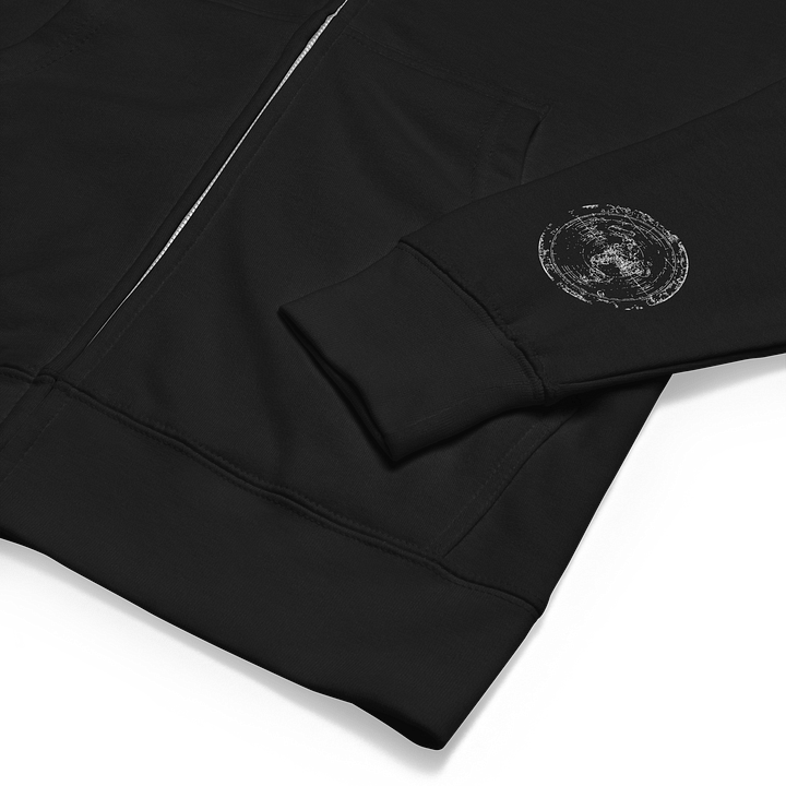 OLD EARTH EMBROIDERED ZIPPER HOODIE product image (2)