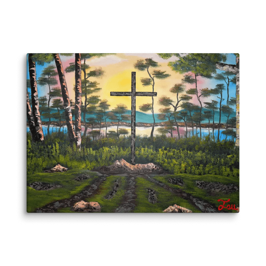 The Prayer Mountain View - CANVAS PRINT product image (1)
