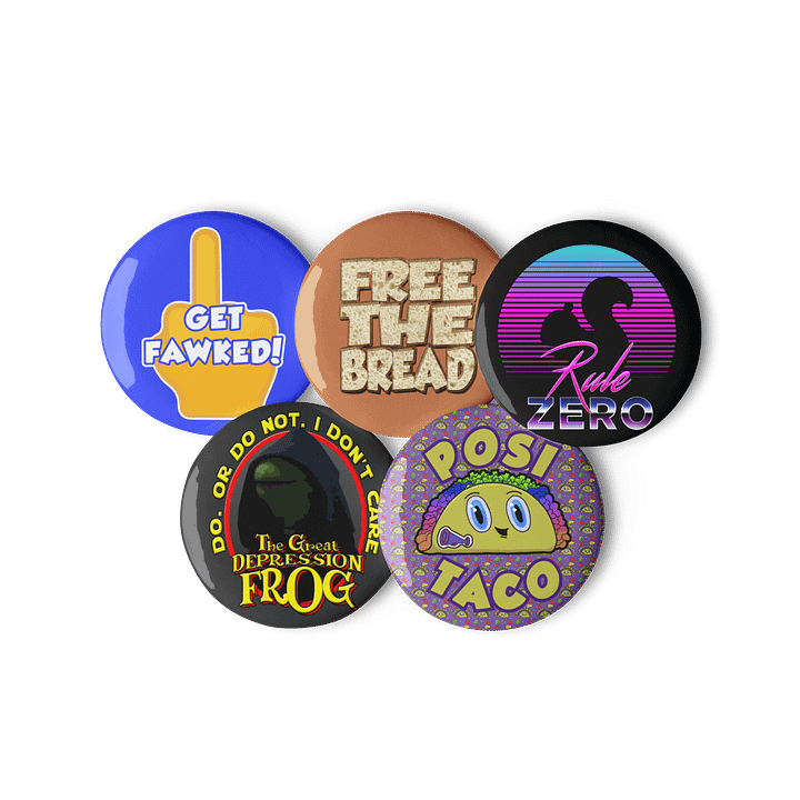 Squirrel Station Button Set 2 product image (3)