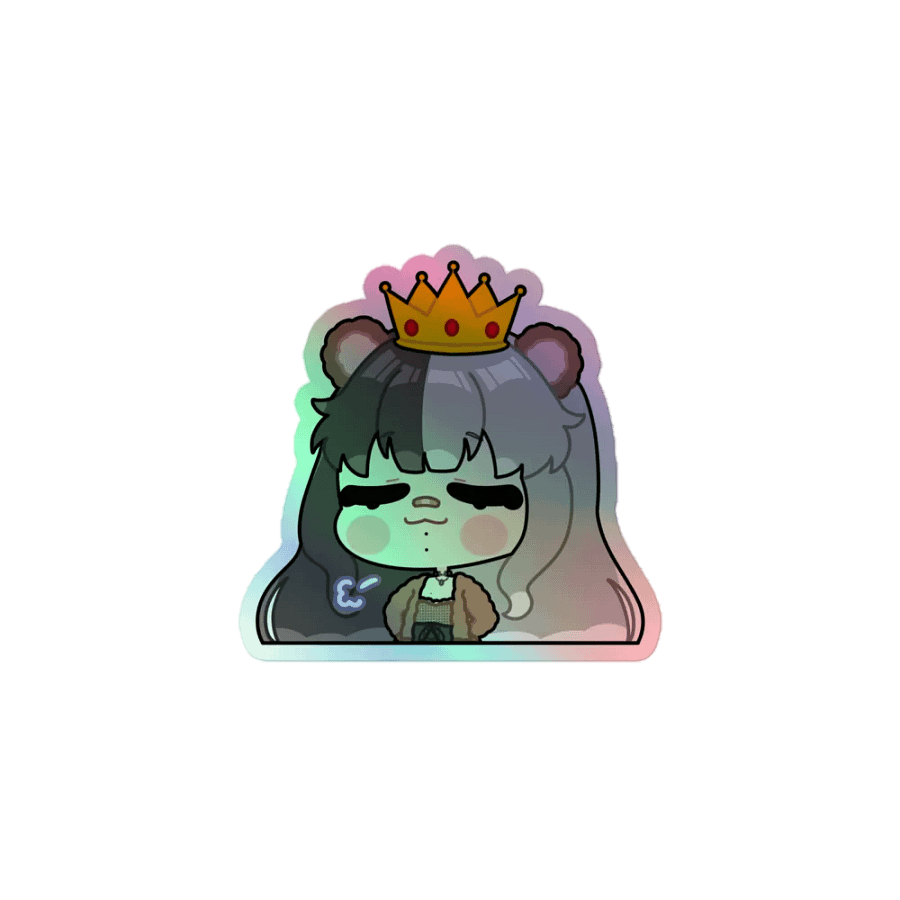 Queen Holographic Sticker product image (1)