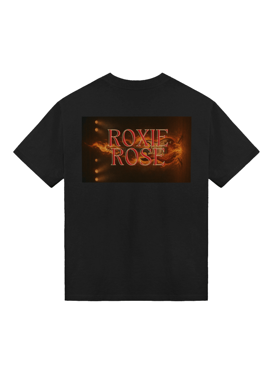 Roxie Rose Flaming Rockstar Oversized Tee product image (2)