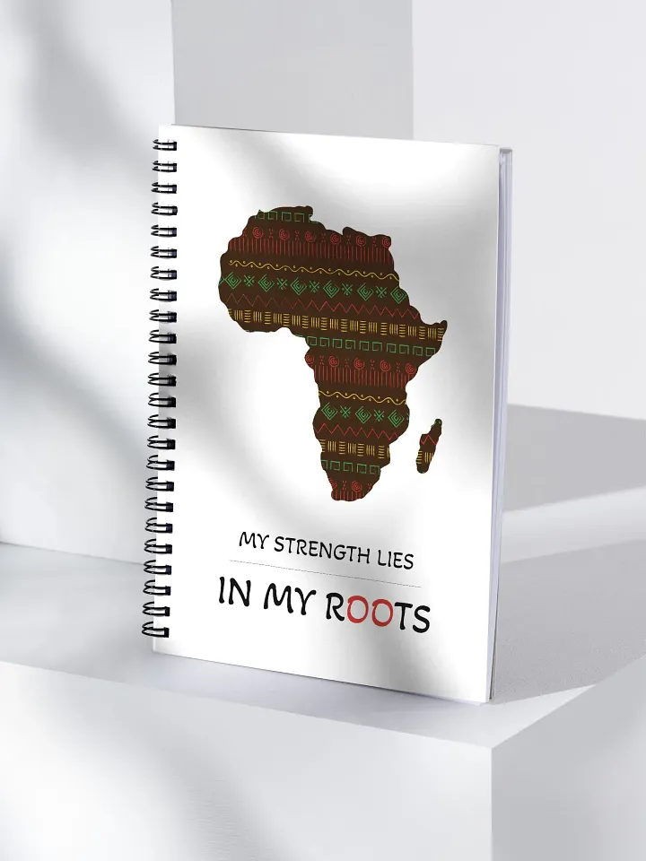 Brown Africa Map Notebook product image (2)