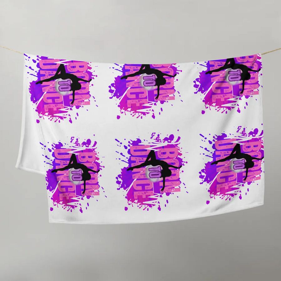 Born to Dance Her Silhouette Throw Blanket product image (21)