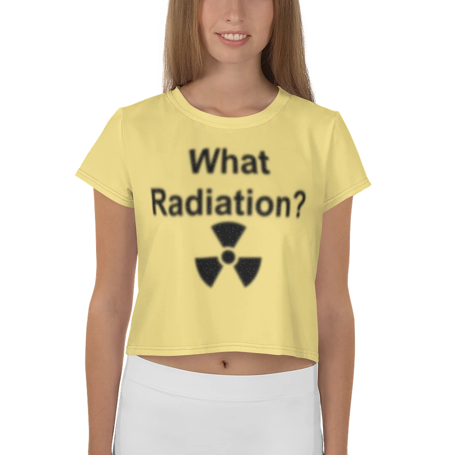 What Radiation? crop tee product image (4)