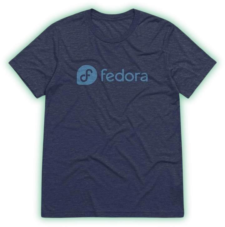 T-Shirt with Fedora Logo product image (1)
