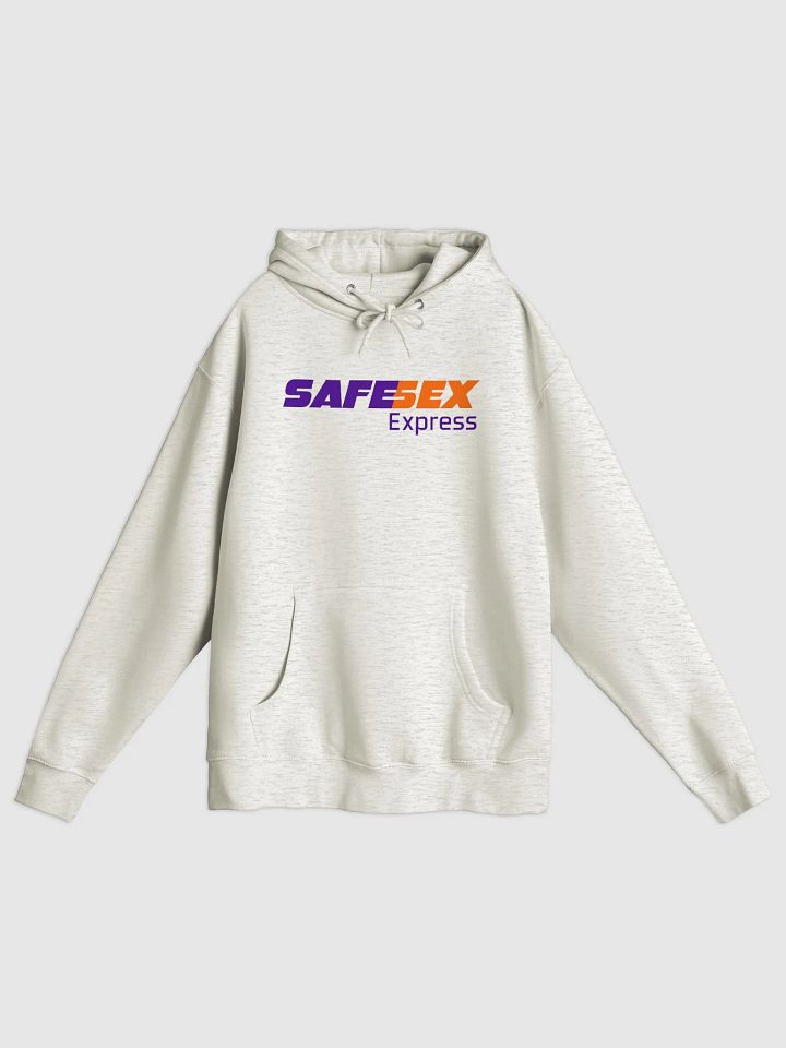 Safe Sex Oatmeal Heather Hoodie product image (1)