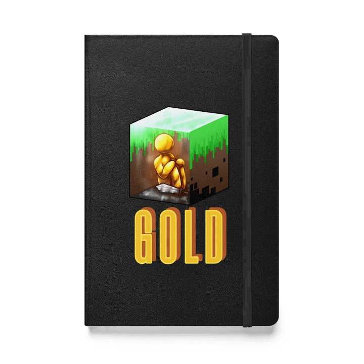 alan becker gold hardcover notebook product image (1)