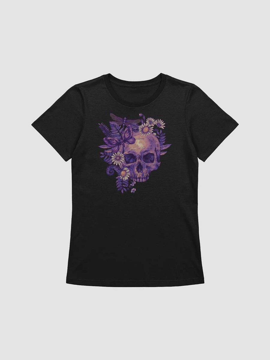 Floral Skull Women's Relaxed T-Shirt product image (37)