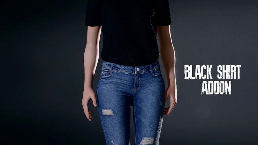 Resident Evil 2 Remake: SB Casual Jeans Mod product image (8)