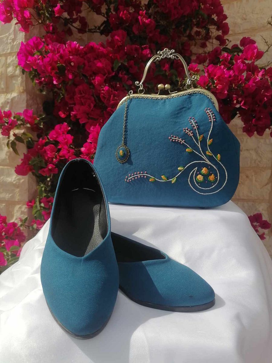 Dark Teal Handbag product image (5)